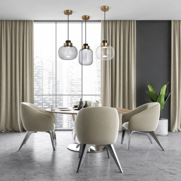 Подвесной светильник Eurosvet Jeffry 50240/1 LED прозрачный-2