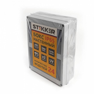 Электрический щиток накладной Stekker EBX50-1/24-65 39194-3