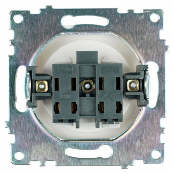 Розетка без заземления и со шторкой, без рамки Stekker Катрин 39303-2