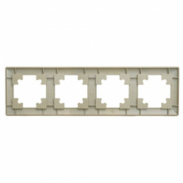 Рамка на 4 поста Stekker PFR00-7004-02 39805-3