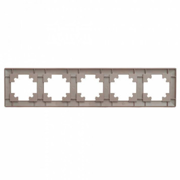 Рамка на 5 постов Stekker PFR00-7005-04 39821-3