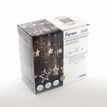 Бахрома световая фигурная Feron CL29 48615-4
