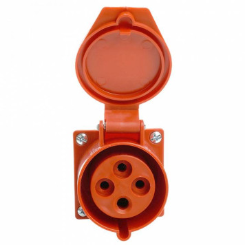 Розетка переносная разборная 2P+PE с крышкой Stekker ST 49436-1