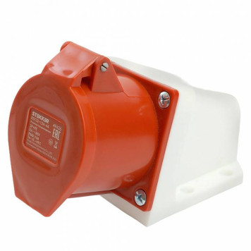 Розетка переносная разборная 2P+PE с крышкой Stekker ST 49436-2