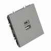 Розетка 2хUSB type A и C без рамки Stekker Эмили 49957