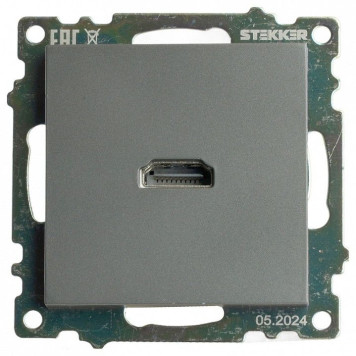 Розетка HDMI без рамки Stekker Катрин 50059