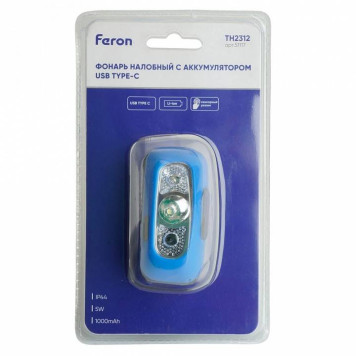 Фонарь налобный Feron TH2312 51117-3