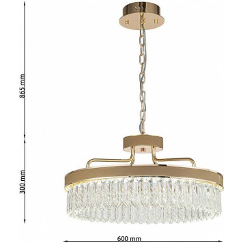 Подвесная люстра Favourite Visconte 4304-6P-4