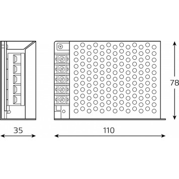 Блок питания Gauss BT504-4