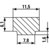 Настольная струбцина Bessey GTR16S6H с рычажной рукояткой (GTR16S6H)