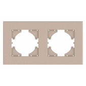 Рамка на 2 поста Gusi Electric CITY С1112-027
