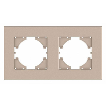 Рамка на 2 поста Gusi Electric CITY С1112-027