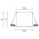 Встраиваемый светильник Hesby Lighting Verdal HSBL_0101