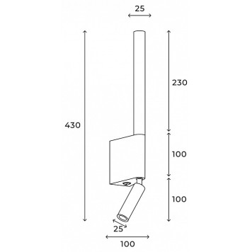 Бра Hesby Lighting Edge HSBL_0210-5