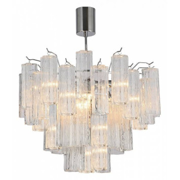 Люстра на штанге ILLUMICO IL0179-8C-39 CR CL