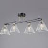Светильник на штанге ILLUMICO AREZZO IL0782-4CSQ-25 BK AB AREZZO