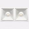 Встраиваемый светильник Italline IT06-6020 IT06-6020 white 3000K - 2 шт. + IT06-6022 white
