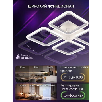 Потолочная люстра Natali Kovaltseva SM LED LAMPS 81448-5
