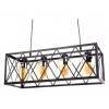 Подвесной светильник LUMINA DECO Nortis LDP 11535-4 BK