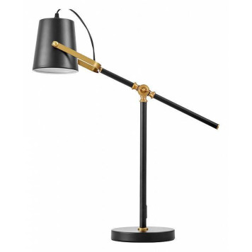 Настольная лампа офисная LUMINA DECO FELA LDT 7733-1 BK+MD