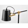 Настольная лампа офисная LUMINA DECO FELA LDT 7733-1 BK+MD