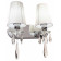 Бра LUMINA DECO Alessia LDW 1726-2W CHR