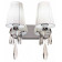 Бра LUMINA DECO Alessia LDW 1726-2W CHR