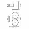 Накладной светильник Lightstar Paro LED 372692