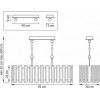 Подвесной светильник Lightstar Agave 712164
