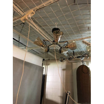 Люстра на штанге DeMarkt Гамбург 25 605016805-2