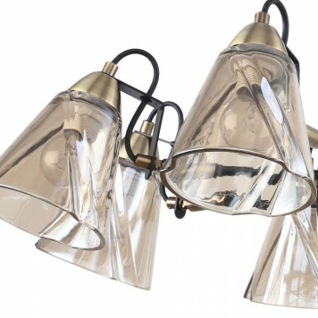 Люстра на штанге DeMarkt Гамбург 25 605016908-2