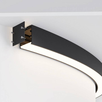Профиль накладной Maytoni Led strip ALM-3535R-B-D-90°-1.5M-1
