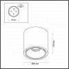 Накладной светильник Odeon Light Redo 6619/10CL