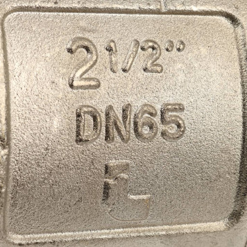 Кран шаровой муфтовый полнопроходной Itap IDEAL 090 2 1/2 с рычагом-7