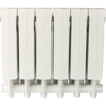 Радиатор алюминиевый Global VOX- R 350 6 секций боковое подключение (белый RAL 9010) VX03501006 (VX03501006)-2