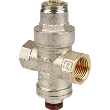 Редуктор давления ITAP Minibrass 361 1/2 с подсоединением для манометра 1/4-4