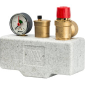 Группа безопасности в теплоизоляции Watts KSG 30/25M-ISO2 3 бар (до 200 кВт) (10005205)