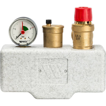 Группа безопасности в теплоизоляции Watts KSG 30/25M-ISO2 3 бар (до 200 кВт)-1