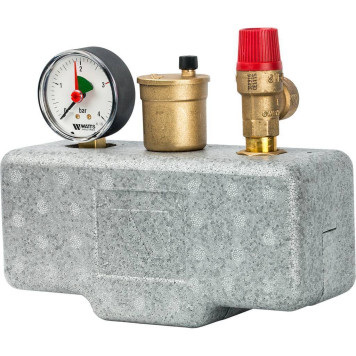 Группа безопасности Watts KSG 30/ISO2 в теплоизоляции 3 бар (до 50 кВт)