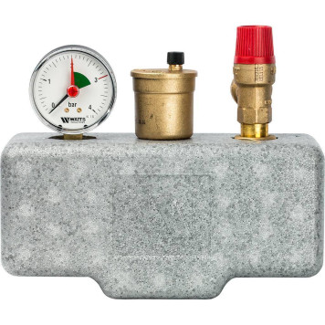 Группа безопасности Watts KSG 30/ISO2 в теплоизоляции 3 бар (до 50 кВт)-2
