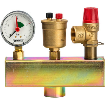 Группа безопасности в теплоизоляции 3 бар Watts KSG/PF30/ISO-2