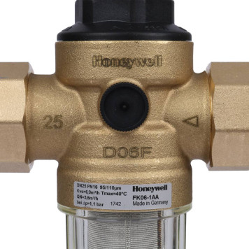 Фильтр Honeywell Resideo Braukmann FK06-1& AA с редуктором давления 100мк.-4