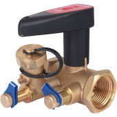 Клапан балансировочный ручной БРОЕН V DN 025S PN 25 стандартной пропускной способности с дренажем (592466)