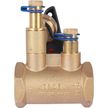 Клапан балансировочный BROEN V DN 025S PN 25 с дренажем и ручным управлением-4