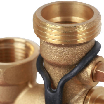 Клапан балансировочный BROEN Venturi FODRV DN 015 PN 25 с дренажем и ручным управлением-7