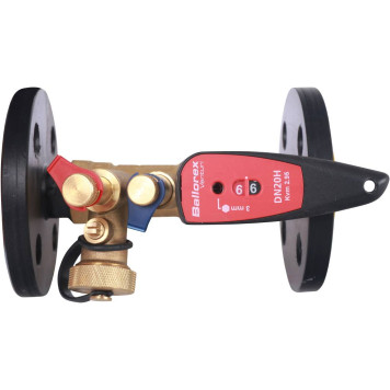 Клапан балансировочный BROEN Venturi FODRV с дренажем DN 020 PN 16 Kvs=572 м3/ч-5