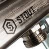 Коллектор STOUT из нержавеющей стали для радиаторной разводки 4 вых.