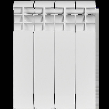 Радиатор алюминиевый ROMMER Profi 350 4 секции (AL350-80-80-080) (RAL9016) RAL-1210-035004 (RAL-1210-035004)