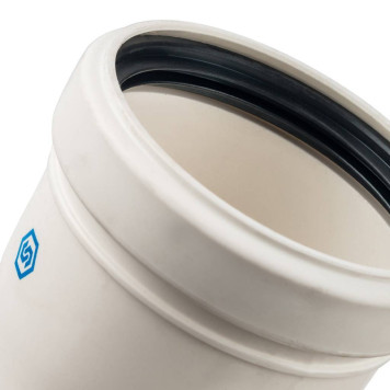 Конденсационный угол STOUT 87° DN80 м/п PP-FE SCA-8080-000090 (SCA-8080-000090)-2