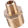 Переходной ниппель Viega 3245 НР, 1/2х1/4, из бронзы.